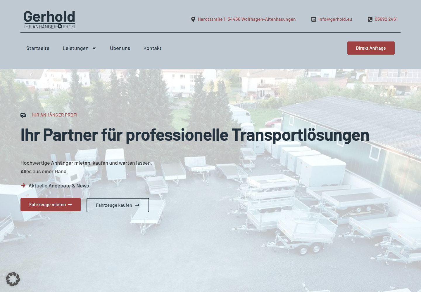 Startseite von Gerhold Anhänger